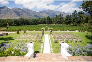 3 Rickety Bridge Winery Wedding Venue Franschhoek Western Cape Outdoor Ceremony